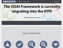 Tablet Screenshot of issai.org